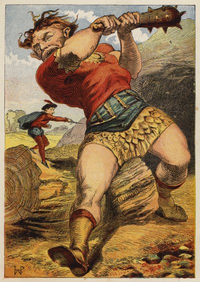 Jack The Giant Killer (kolor lito) autorstwa English School