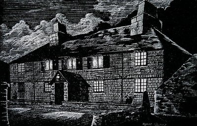 Jamaica Inn, Bodmin Moor, Kornwalia (lito) autorstwa English School
