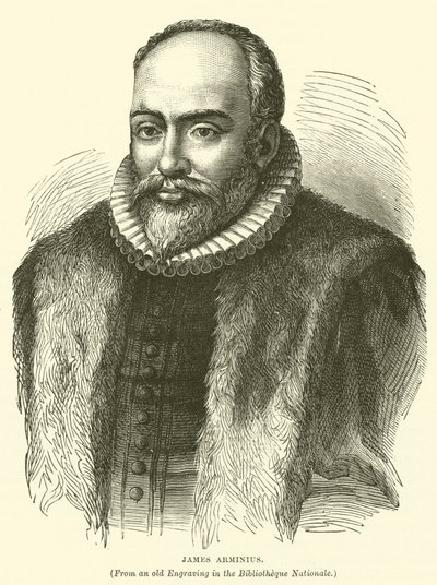 James Arminius (grafika) autorstwa English School