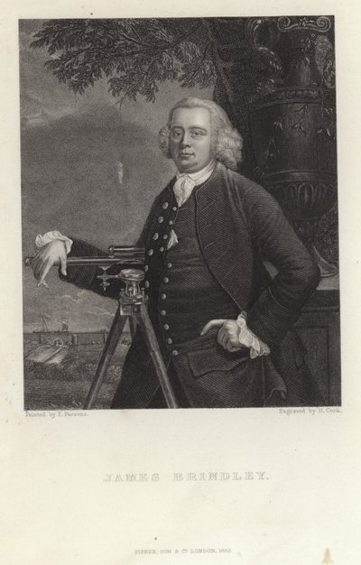 James Brindley autorstwa English School