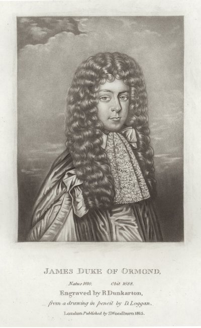 James książę Ormond autorstwa English School