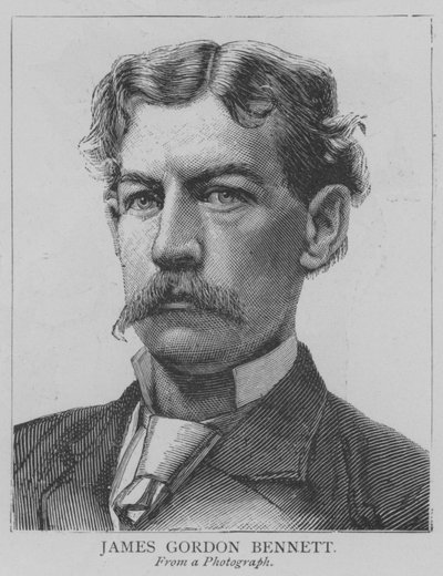 James Gordon Bennett (Grawerowanie) autorstwa English School