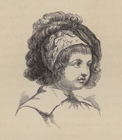 James, Lord Beauclerk, drugi syn króla Karola II i Nell Gwyn (rycina) autorstwa English School