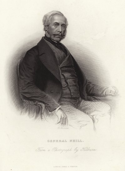 James Neill, brytyjski generał autorstwa English School