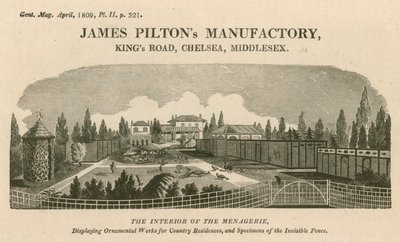 Manufaktura Jamesa Piltonsa, Kings Road, Chelsea autorstwa English School