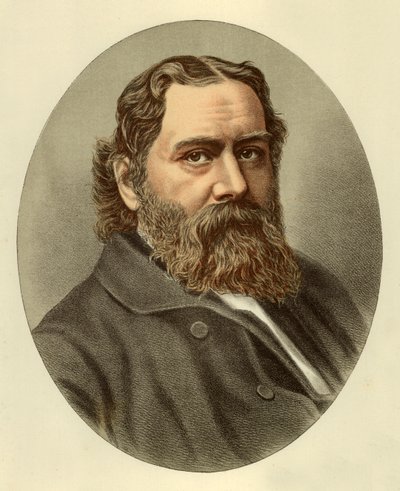 James Russell Lowell autorstwa English School