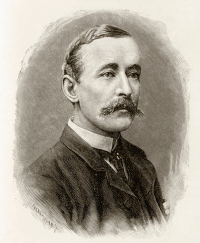James Sligo Jameson, 1890 (drewno) autorstwa English School