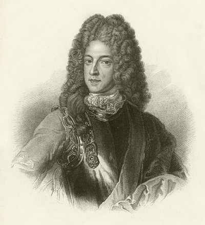 James Stuart, Rycerz Św. Jerzego autorstwa English School