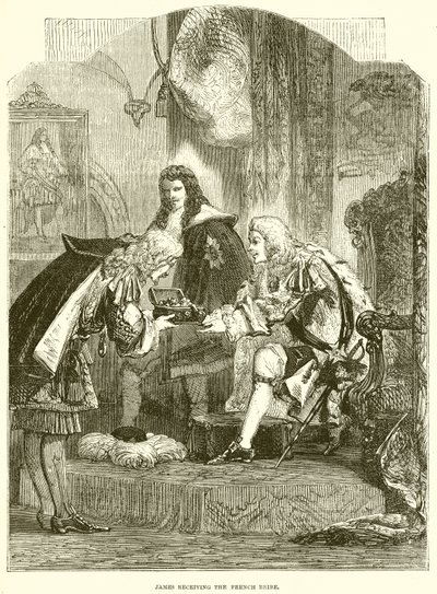 James odbiera francuską łapówkę autorstwa English School