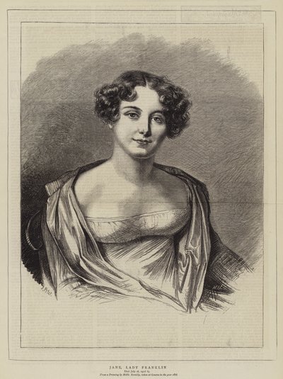 Jane, lady Franklin autorstwa English School