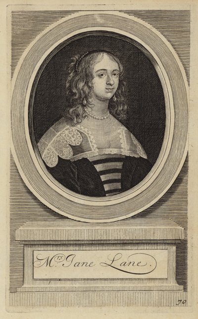 Jane Lane, Lady Fisher autorstwa English School