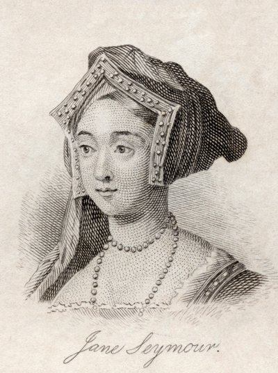 Jane Seymour, ze „Słownika historycznego Krabba”, opublikowana w 1825 r. autorstwa English School