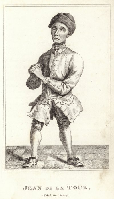 Jean de la Tour, próbowany za piractwo autorstwa English School