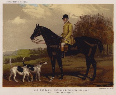 Jem Morgan, Łowca Polowania w Berkeley, Temp, Earl of Lonsdale autorstwa English School