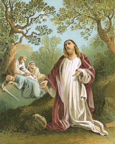 Jezus w ogrodzie Getsemane’ autorstwa English School
