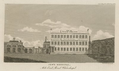 Szpital Żydów, Mile End Road, Whitechapel autorstwa English School