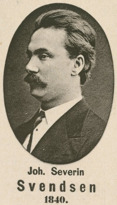 Johan Severin Svendsen (Grawerowanie) autorstwa English School