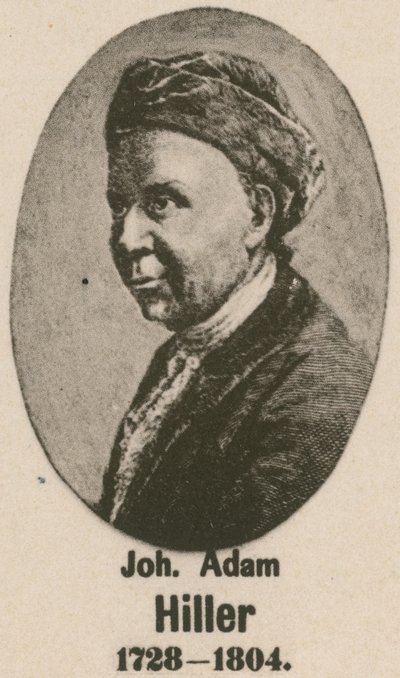 Johann Adam Hiller (grawiura) autorstwa English School