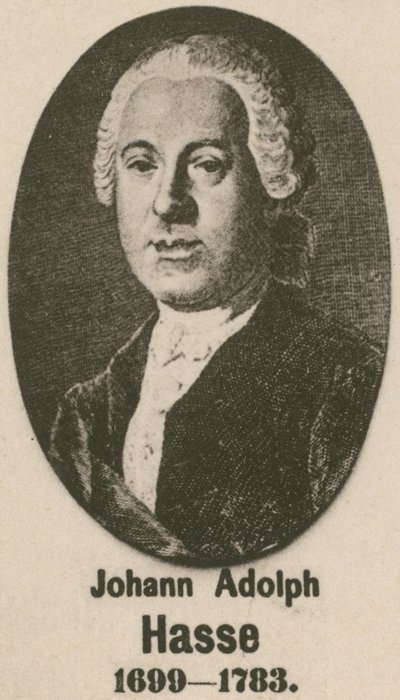 Johann Adolph Hasse (grafika) autorstwa English School