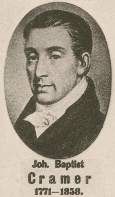 Johann Baptist Cramer (grawiura) autorstwa English School
