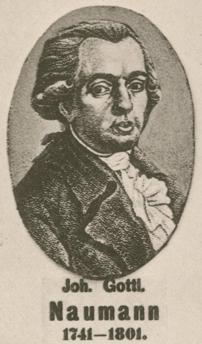 Johann Gottlieb Naumann (grafika) autorstwa English School
