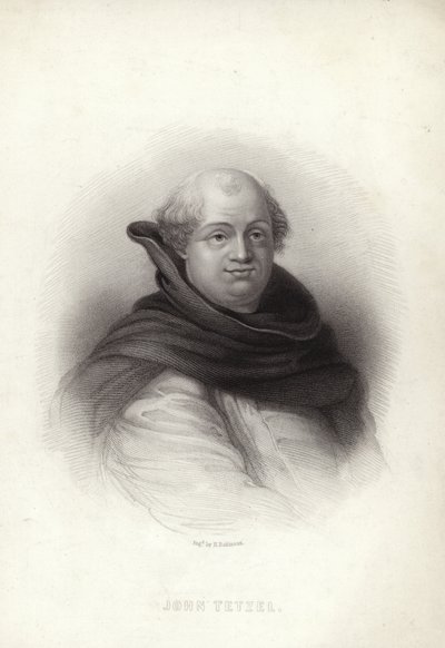 Johann Tetzel autorstwa English School