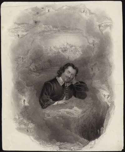John Bunyan, śni autorstwa English School