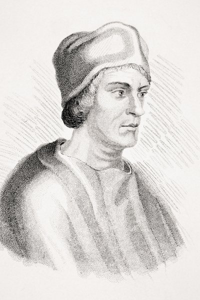 John Colet, ilustracja z „Starej Anglii Worthies” Lorda Broughama, opublikowana ok. 1880 (rycina) autorstwa English School