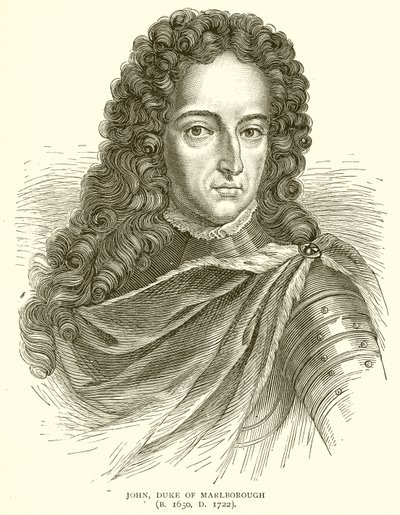 John, książę Marlborough (B. 1650, D. 1722) autorstwa English School