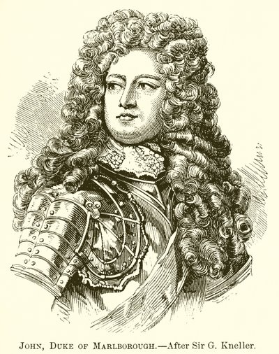 John, książę Marlborough autorstwa English School