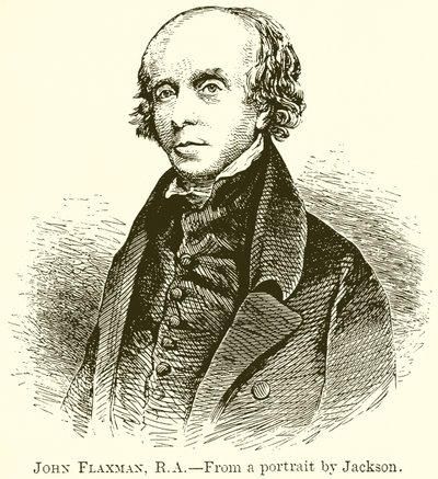 John Flaxman, RA autorstwa English School