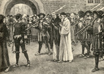 Jan Frith (1503-33) idący na męczeństwo autorstwa English School