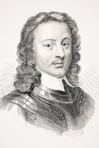 John Hampden, ilustracja z „Starej Anglii Worthies” Lorda Broughama, opublikowana ok. 1880 r. autorstwa English School