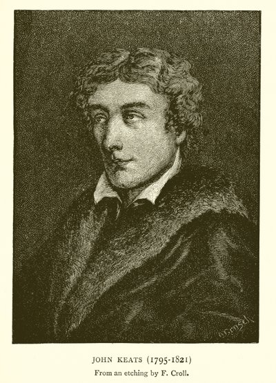 John Keats (1795-1821) autorstwa English School