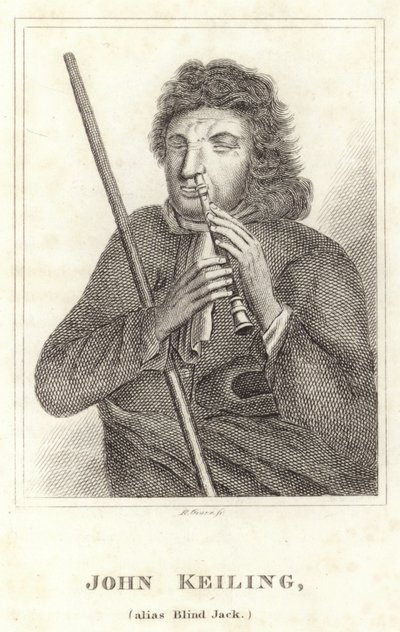 John Keiling, alias Blind Jack autorstwa English School
