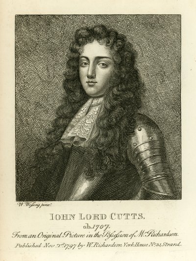 John Lord Cutts autorstwa English School