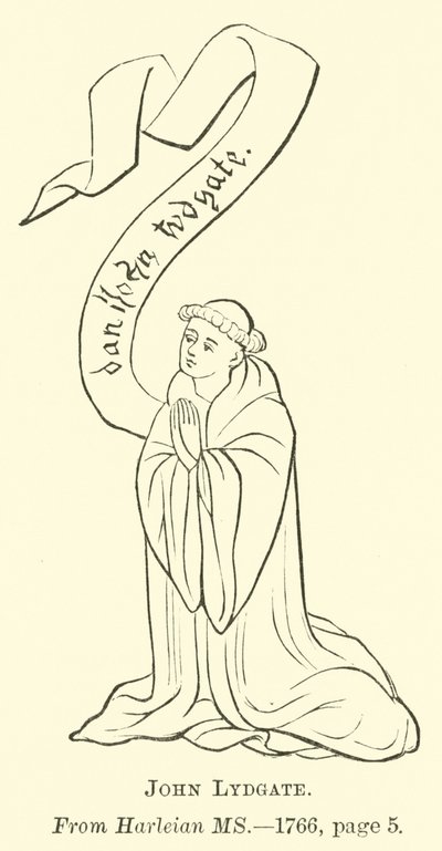 John Lydgate autorstwa English School