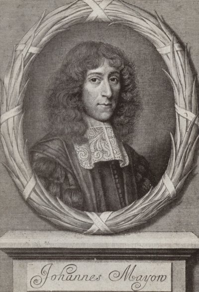John Mayow (1641-1679), angielski chemik autorstwa English School