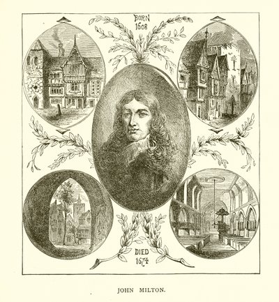 John Milton autorstwa English School