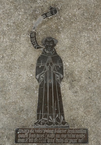 John Palmer, 1479 (mosiądz) autorstwa English School