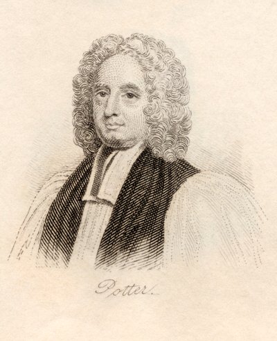 John Potter, ze „Słownika historycznego Krabba”, opublikowanego w 1825 r. autorstwa English School