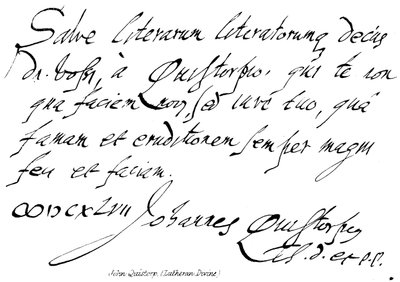 John Quistorp (Boski Luterański) autorstwa English School