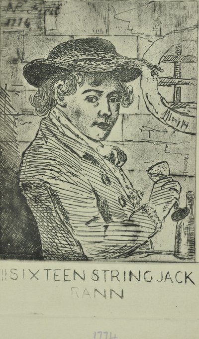 John Rann, Szesnastostrunowy Jack, 1774 autorstwa English School