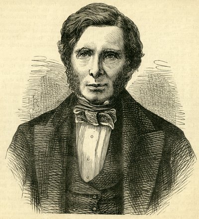 Jan Ruskin (1819-1900) autorstwa English School