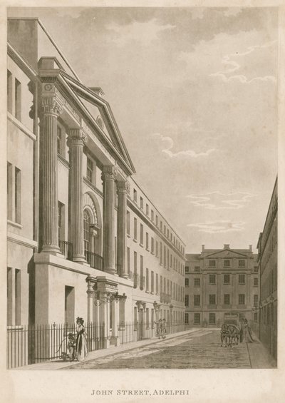 John Street, Adelphi, Londyn autorstwa English School