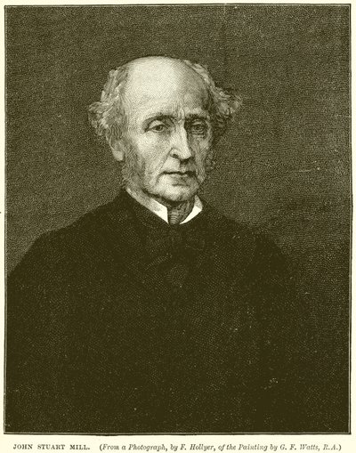 John Stuart Mill autorstwa English School