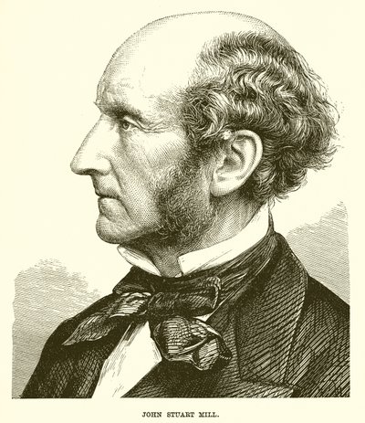 John Stuart Mill autorstwa English School