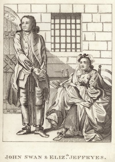 John Swan i Elizabeth Jeffryes autorstwa English School