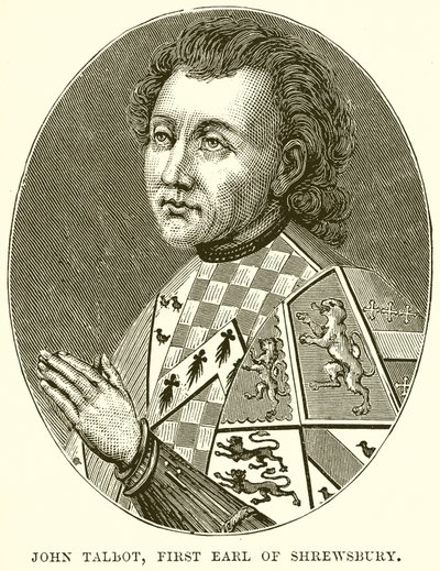 John Talbot, pierwszy hrabia Shrewsbury autorstwa English School