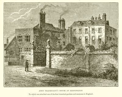 John Tradescants House w Kennington autorstwa English School